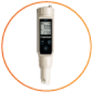 Sensor de pH de bolsillo y tampones  de calibración de pH